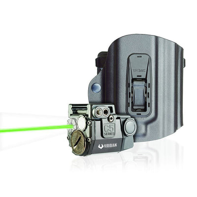 Viridian 100 Yard Range Green Laser Sight and Tactical Gun Light with Holster
