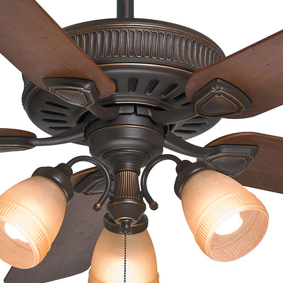 Casablanca 54 Inch Indoor Ceiling Fan w/ Light Kit (Certified Refurbished)