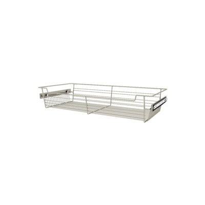 Rev-A-Shelf Sidelines CBSL-301405SN-3 30" Satin Nickel Closet Basket (3 Pack)