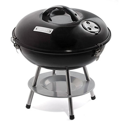 Cuisinart CCG-190 Portable Outdoor 14 Inch Tabletop Charcoal BBQ Grill, Black