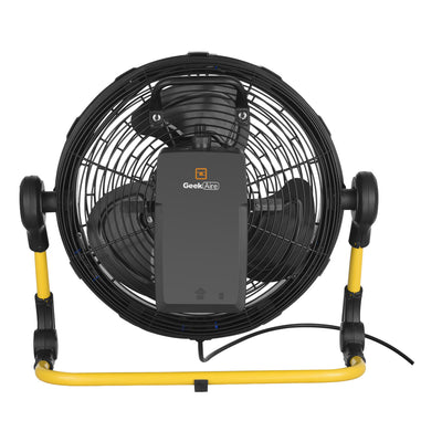 Geek Aire CF100M Outdoor 12 Inch USB Rechargeable Battery Powered Misting Fan