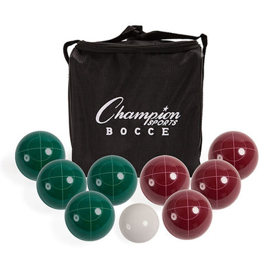 Champion Sports CG200 Classic Bocce Ball Set with Tote (Certified Refurbished)