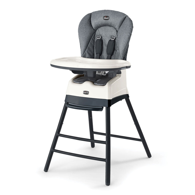 Chicco Stack 3 in 1 Transformable Highchair, Booster, & Stool, Nordic (Open Box)