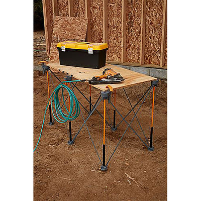 Bora Tool CK6S Centipede 2 x 4 Foot 2500 Pound Capacity Portable Stand Workbench