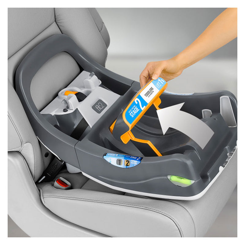 Chicco Fit2 Infant and Toddler Rear Facing 2 Stage Car Seat Base System, Black