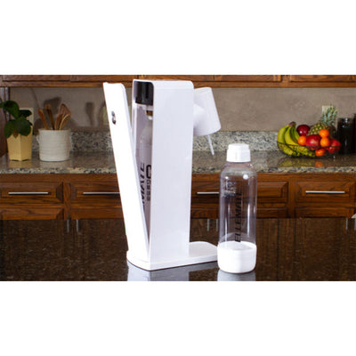 Ellemate Classic Water Only Carbonator with 1 Liter Reusable Bottle (Open Box)