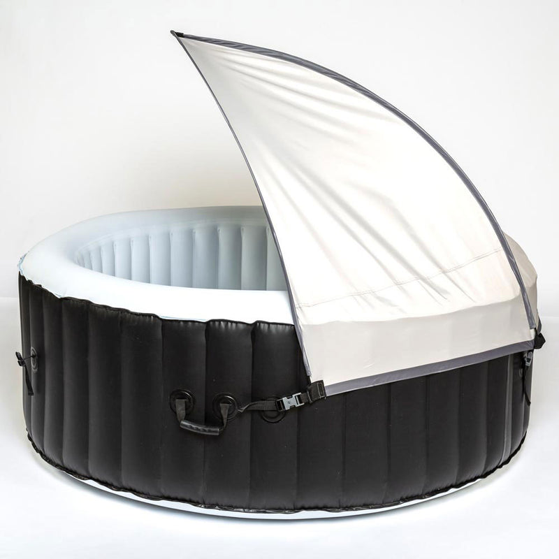 CleverSpa 8045 Small Sun Shade Canopy Accessory for 4 Person Round Hot Tub Spas