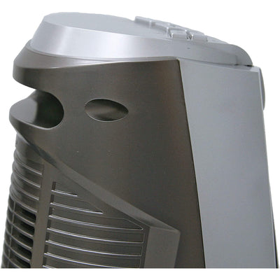 Comfort Zone Portable 1500W Ceramic Oscillating Digital Tower Space Heater