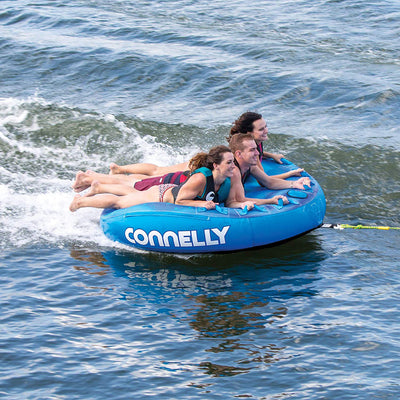 CWB Connelly Orbit 3 Person Soft Top Inflatable Boat Towable Water Inner Tube