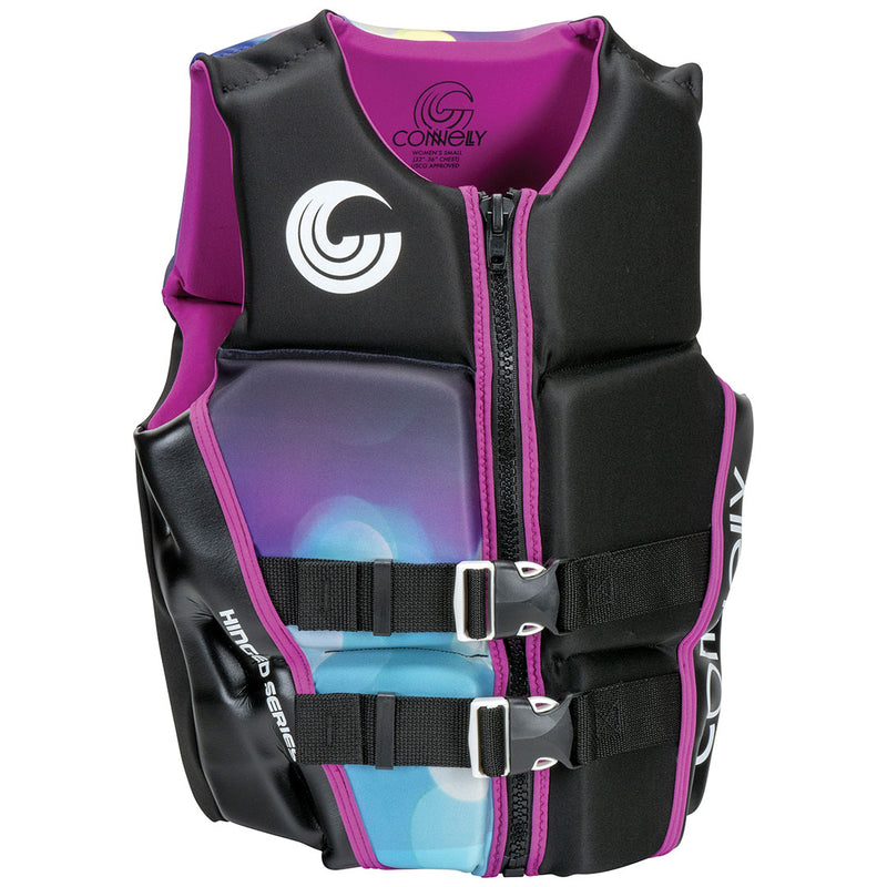 CWB Connelly Womens Classic Neo Vest Water Gear Life Jacket, Purple, Medium