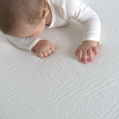 5" Hypoallergenic 2-Stage Baby Crib Mattress,Cotton Baby Mattress Fitted Sheet