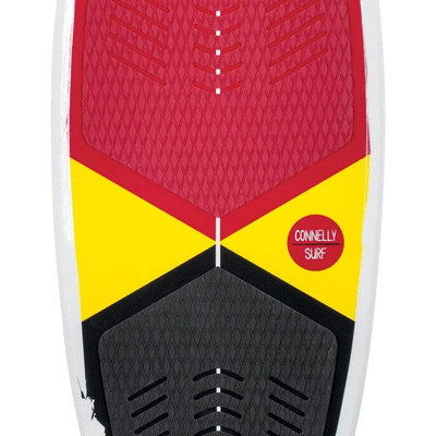 CWB Heavy Duty Extra Grip Connelly Ride Wakesurf Board & Tail Fins for Beginners