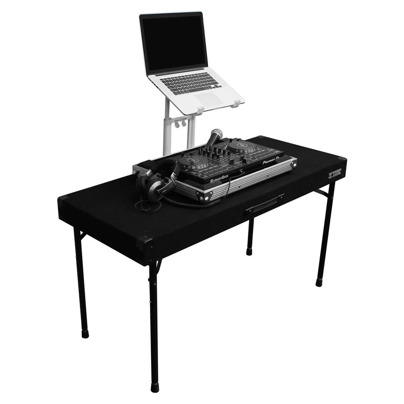 Odyssey Foldable DJ Table with Adjustable Height and Carrying Handle (Open Box)
