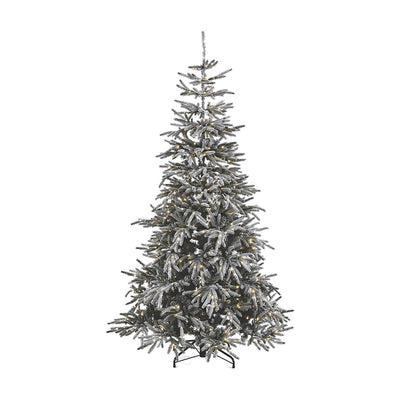 NOMA 7-Ft Dusted Alpine White LED Pre-Lit Holiday Christmas Tree (For Parts)