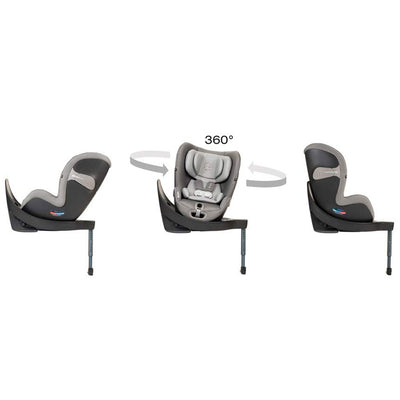 Cybex Sirona S SensorSafe Convertible Infant Baby Car Seat, Manhattan Gray