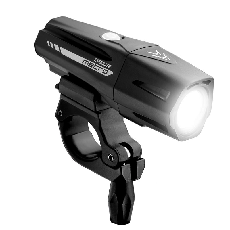 Cygolite Metro Pro 1100 Lumen USB Chargeable Handlebar LED Bike Light, Black