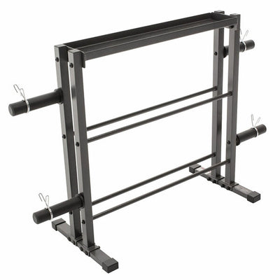 Impex DBR-0117 Marcy Combination Weight and Dumbbell Storage Rack for Home Gym