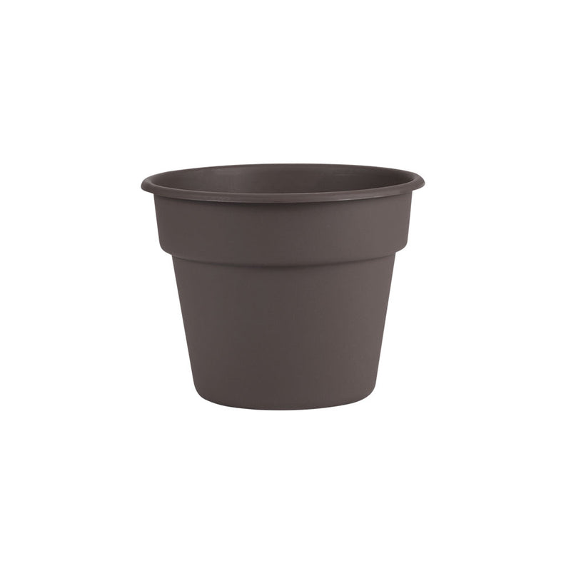 Bloem 12 Inch Dura Cotta Planter with Pre Drilled Holes, Peppercorn (5 pack)