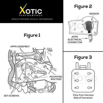 Xotic Performance TPS Throttle Position Sensor for 1998.5-2007 Dodge (Open Box)
