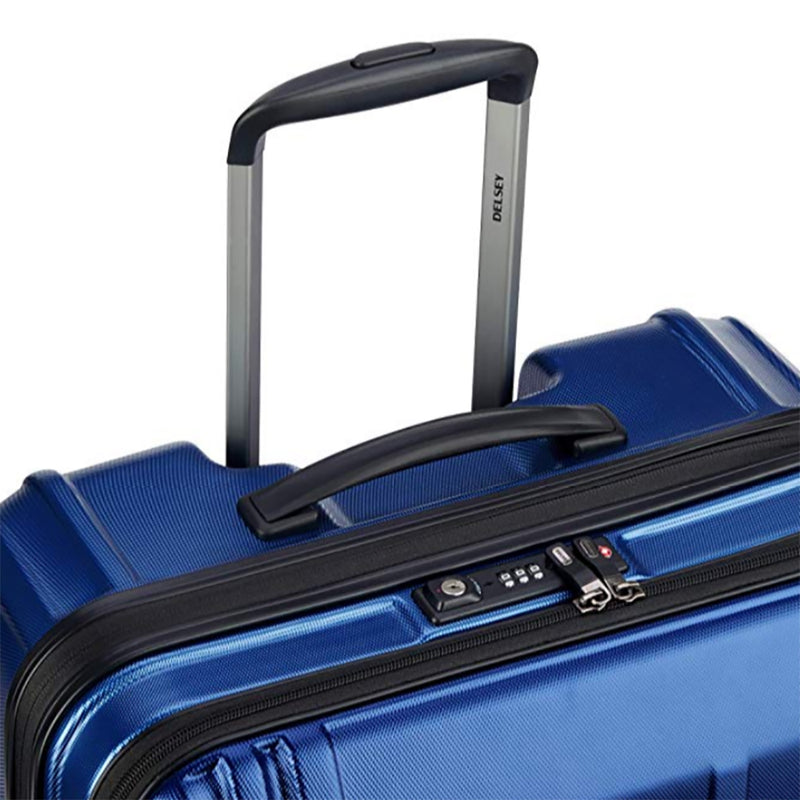 DELSEY Paris Cruise Lite 2.0 25" Hardside Expandable Suitcase Travel Bag, Blue