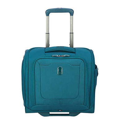 DELSEY Paris 2 Wheel Spinner Hyperglide Carry On Luggage Case, Teal (Open Box)