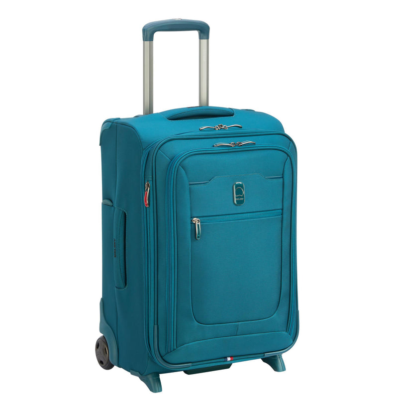 DELSEY Paris 2 Wheel Spinner Upright 20" Hyperglide Carry On Travel Case, Teal