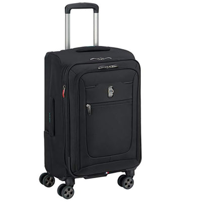 DELSEY Paris 21" Expandable Spinner Upright Hyperglide Carry On Luggage, Black
