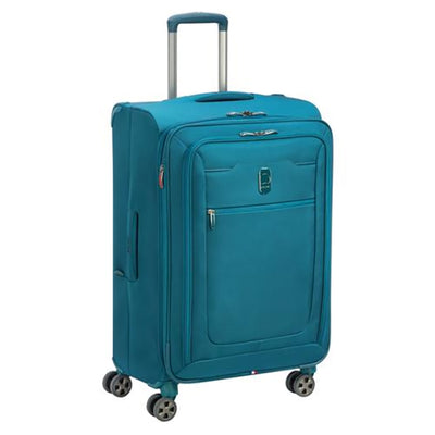 DELSEY Paris 25" Expandable Spinner Upright Hyperglide Luggage Suitcase, Teal