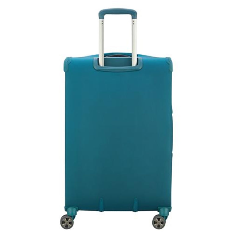DELSEY Paris 25" Expandable Spinner Upright Hyperglide Luggage Suitcase, Teal