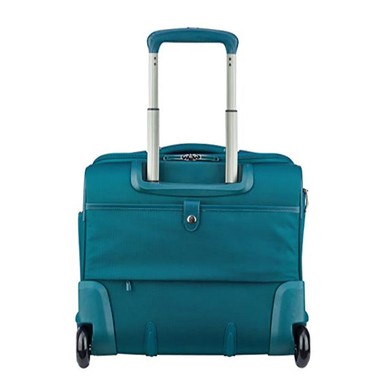 DELSEY Paris 4 Sized Reliable Hyperglide Softside Travel Luggage Bag Set, Teal