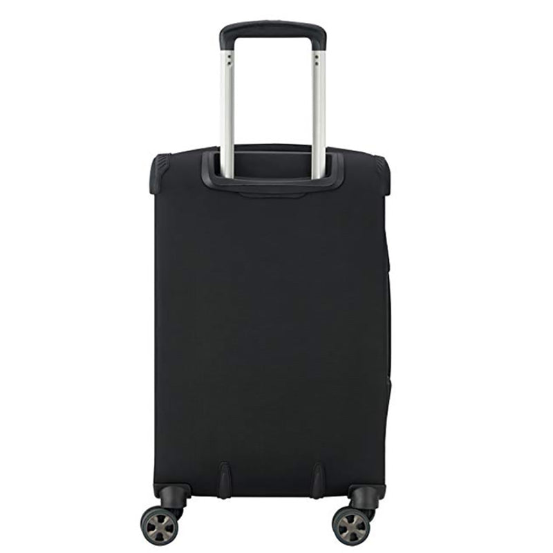 DELSEY Paris 3 Sized Reliable Hyperglide Softside Travel Luggage Bag Set, Black