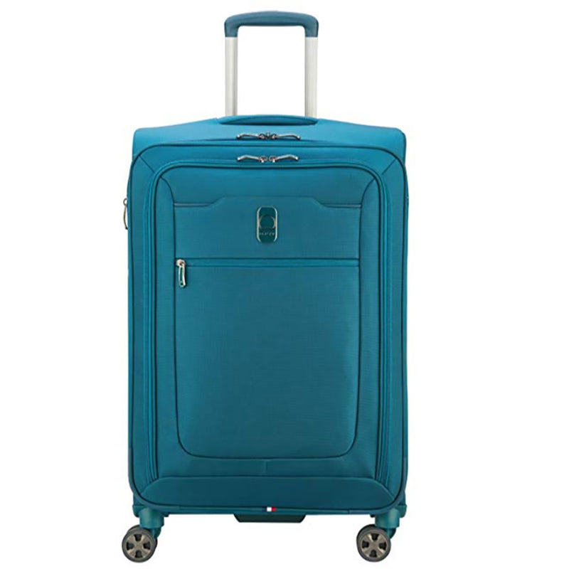 DELSEY Paris 3 Sized Reliable Hyperglide Softside Travel Bag Set Teal (Open Box)