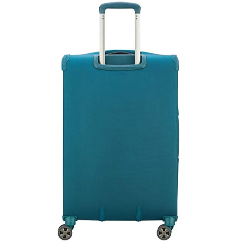 DELSEY Paris 3 Sized Reliable Hyperglide Softside Travel Luggage Bag Set, Teal