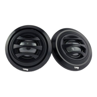 DS18 DS18-EXL-TW2.5 2.5" 100W 4 Ohm Silk Dome Tweeter w/1" Voice Coil (4 Pack)