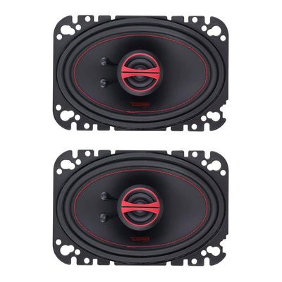 DS18 DS18-GEN-X4.6 Car Stereo GEN X 4 x 6" 2 Way 135W Coaxial Speaker (4 Pack)