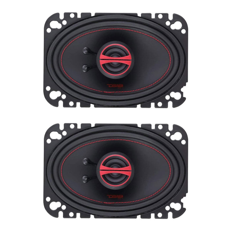 DS18 DS18-GEN-X4.6 Car Stereo GEN X 4 x 6" 2 Way 135W Coaxial Speaker (4 Pack)