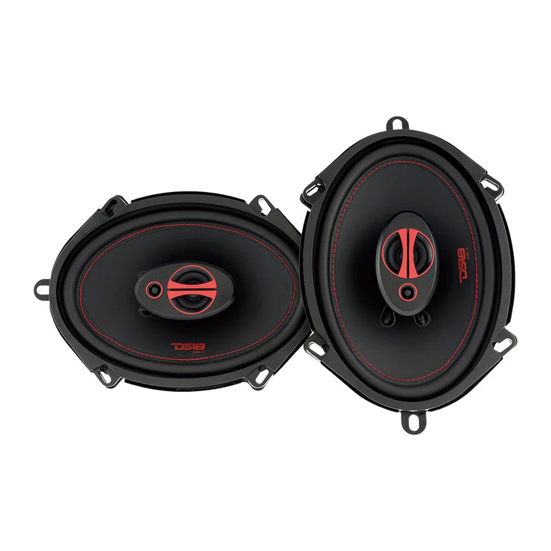DS18 DS18-GEN-X5.7 Car Stereo GEN X 5 x 7" 3 Way 165W Coaxial Speaker (2 Pairs)