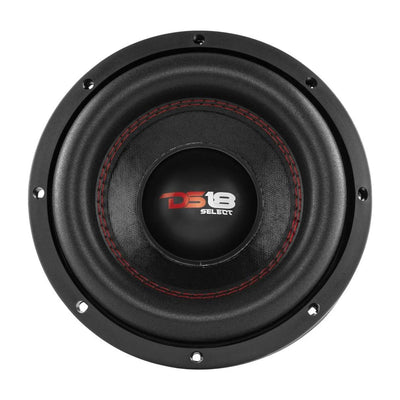 DS18 SLC8S  SELECT 8 Inch 400 Watt 4 Ohm Car Audio Stereo Subwoofer Speaker