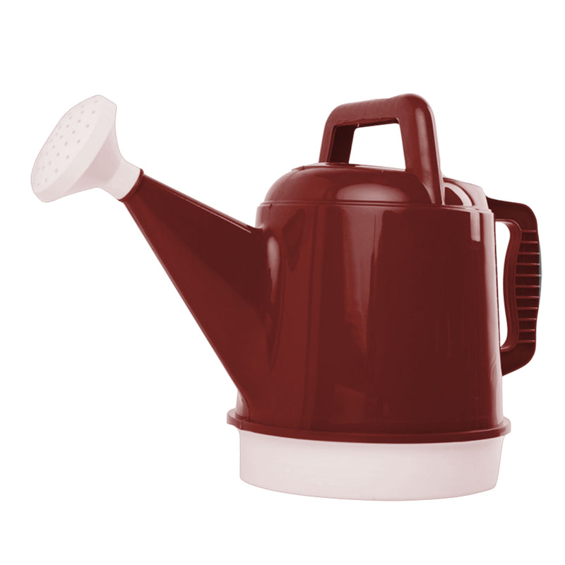 Bloem 2.5 Gallon Union Red High Impact Removable Nozzle Watering Can (2 Pack)