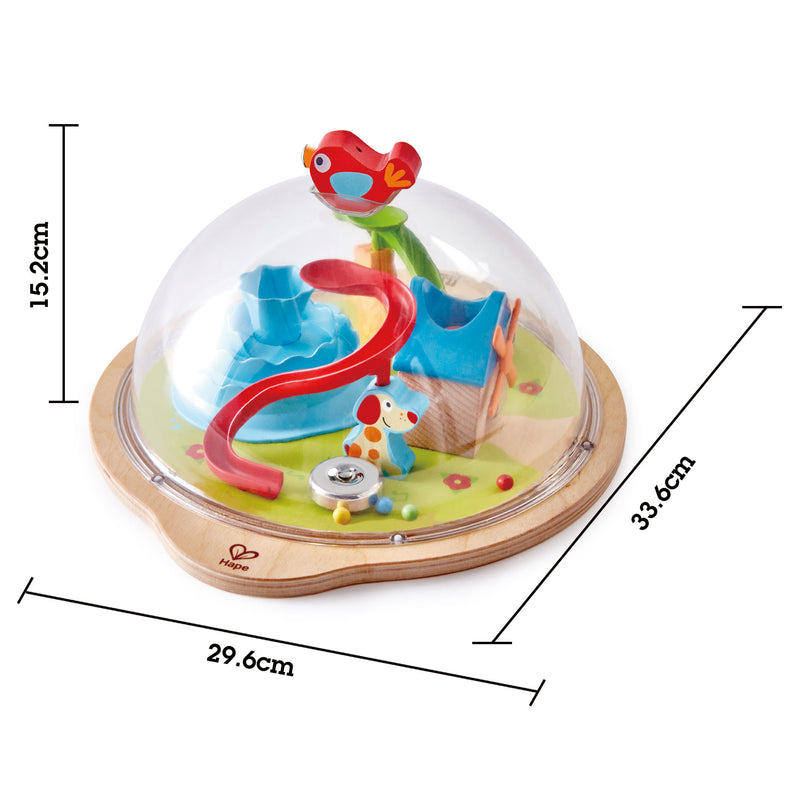 Hape Sunny Valley Adventure Dome Magnetic Maze Puzzle Game Toddler Learning Toy