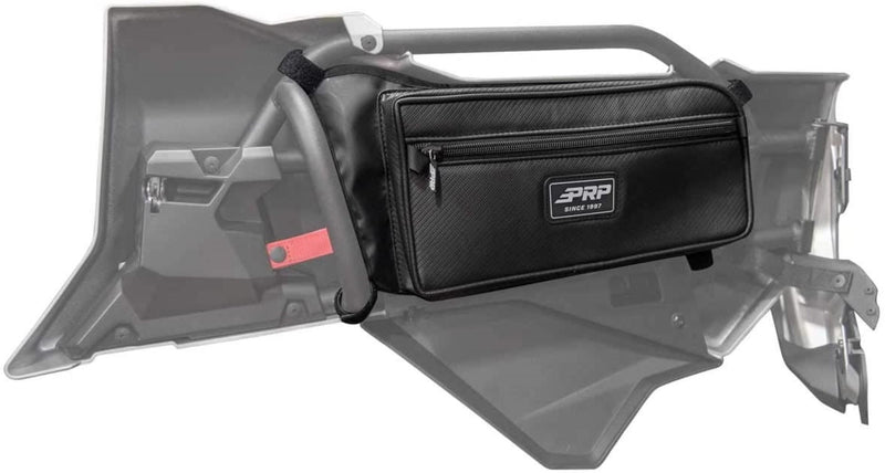 PRP Seats E66-210 Can Am Maverick X3 ATV Rear Door Bag Storage, Black (Pair)