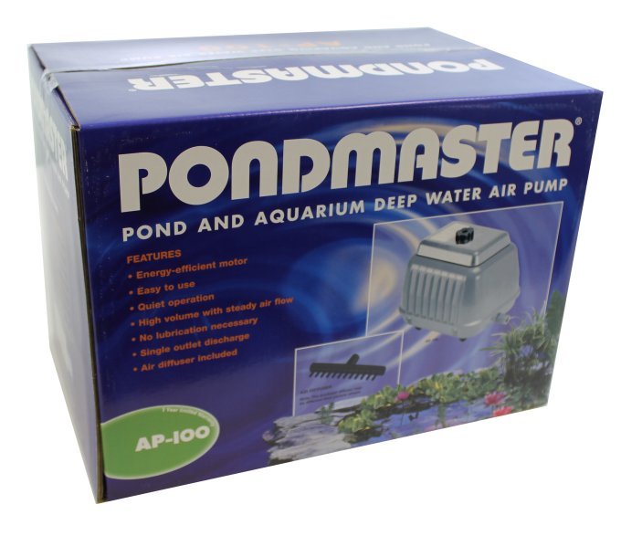 Pondmaster AP100 Pond Air Pump 10000 Gal Garden Aquarium (Certified Refurbished)