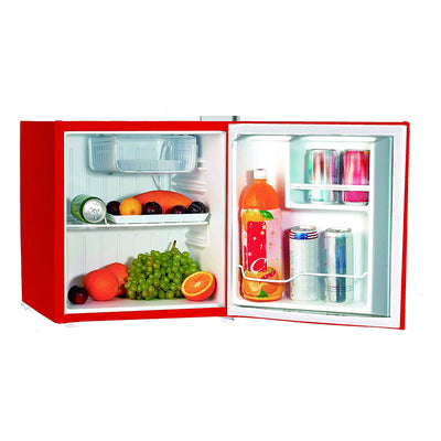 Frigidaire 1.6 Cu. Ft. Mini Fridge Compact Beverage Refrigerator/Freezer, Red