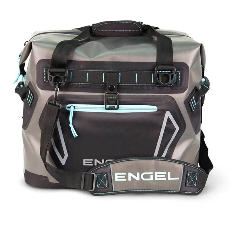 Engel Portable Waterproof Soft-Sided Cooler Bag with Adjustable Strap, Seafoam