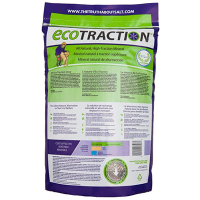 ecoTraction ET9RB Snow/Ice Traction Natural Mineral Granules, 20 Pounds (2 Pack)