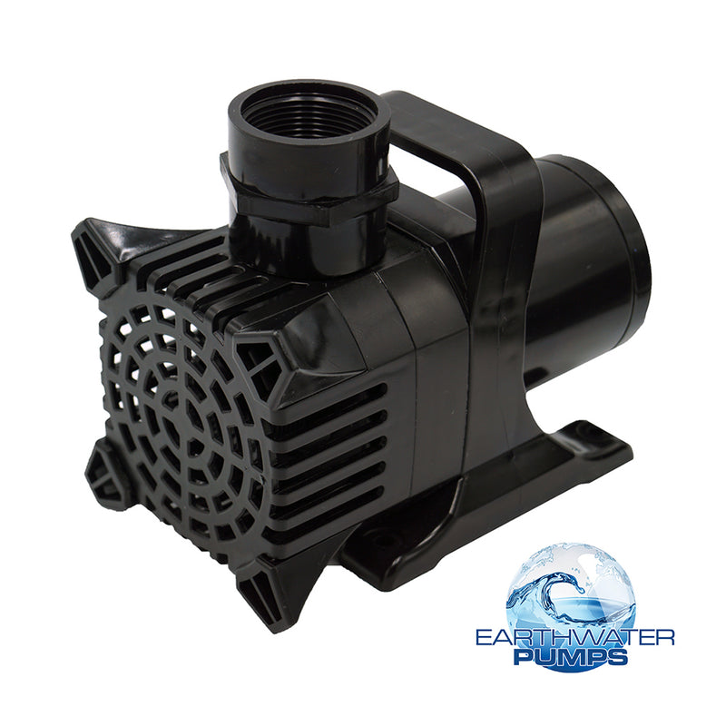 Earthwater Pond Monsoon Series 1200 GPH Submersible Pond Fountain Water Pump