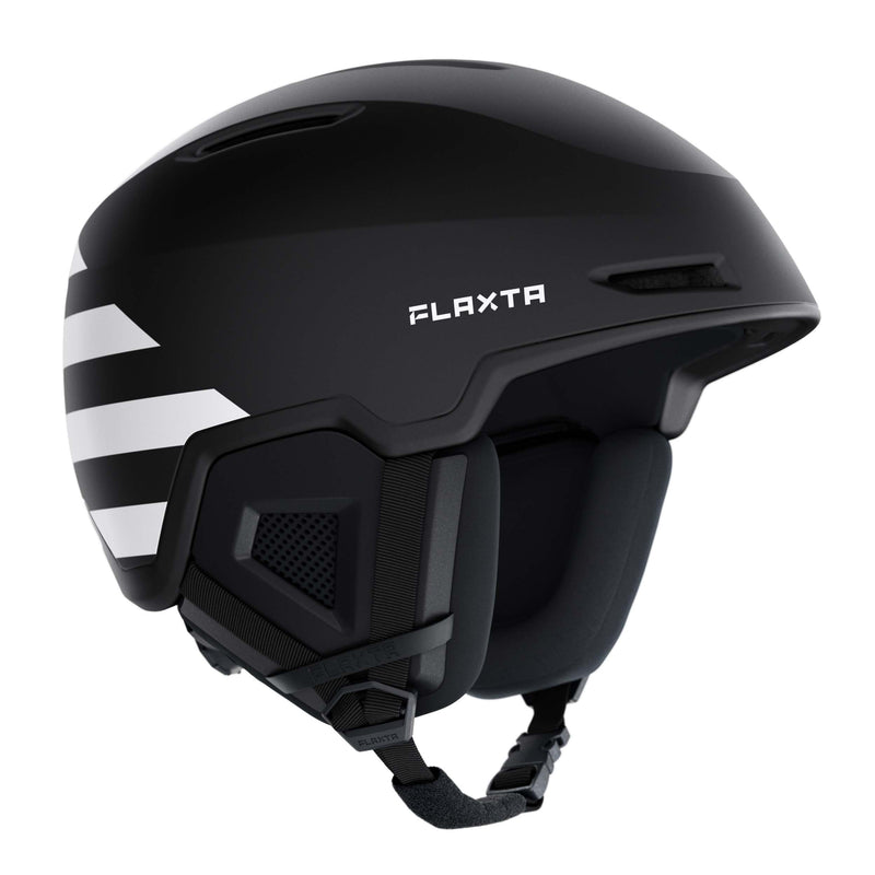 Flaxta Exalted Protective Ski and Snowboard Full Helmet Large/XL Size, Black