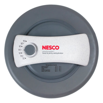 Nesco FD-61WHCK 6 Tray 500 Watt Food Dehydrator with Jerky Gun Accessory, White