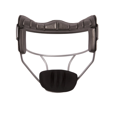 Champion Sports FMASL Adjustable Adult Softball Fielder's Face Mask, Silver