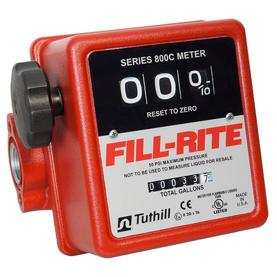 FillRite 12 V 0.25 HP 15 GPM DC Fuel Transfer Pump with Nozzle Meter (Open Box)